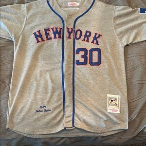 Mitchell & Ness New York Mets Nolan Ryan Jersey